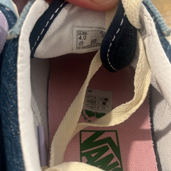 Vans X EM on Holiday Old Skool Denim Blue Sneakers Limited-Edition 2022 - Picture 7 of 8